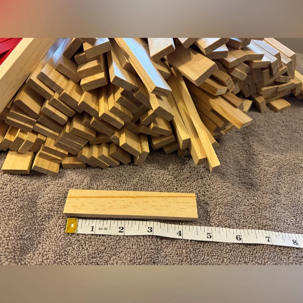 Citiblocs 280 piece set, wooden blocks, excellent condition‎